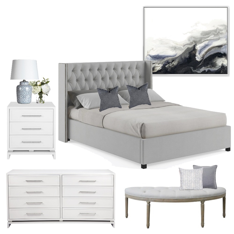 Alisons Bedroom Mood Board by TLC Interiors on Style Sourcebook