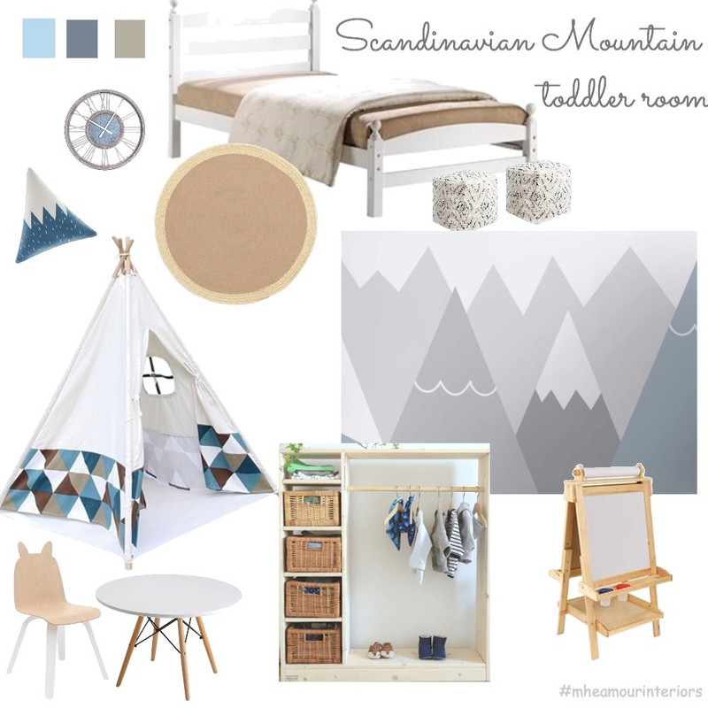 Maxen's Montessori Room Mood Board by mheamour on Style Sourcebook