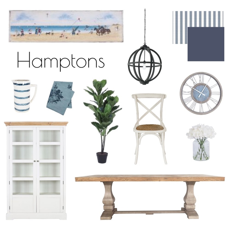 Hamptons Mood Board by KateAlen on Style Sourcebook