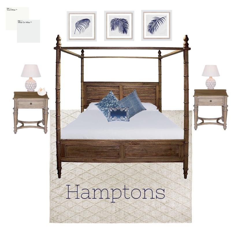 Hamptons Bed Mood Board by ange_han on Style Sourcebook