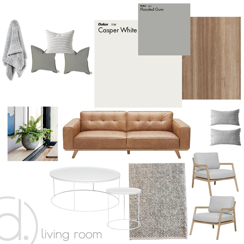 Living Room Mood Board by Designed on Style Sourcebook