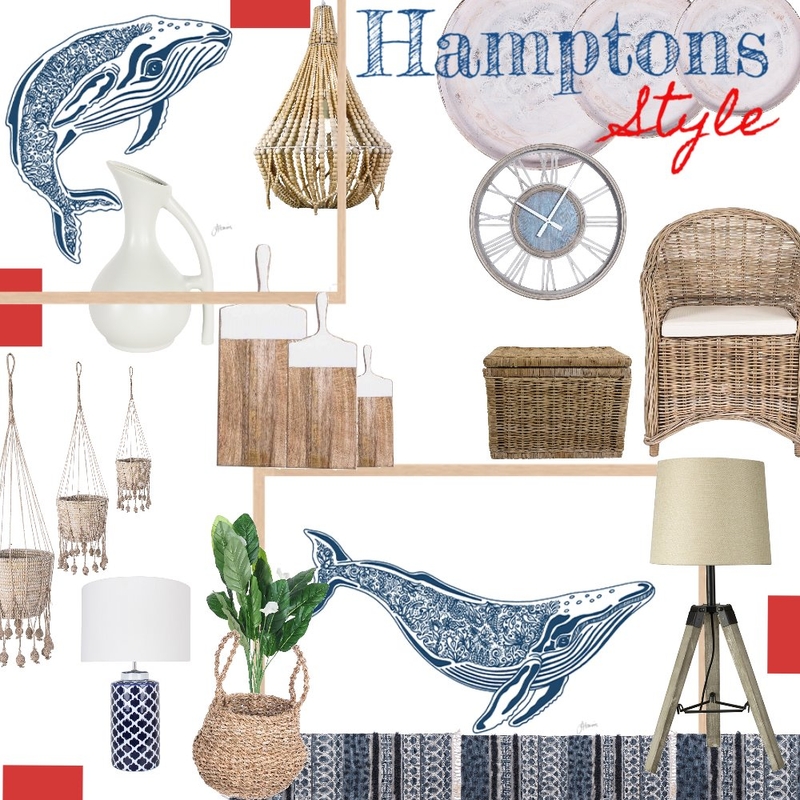 Hamptons Style Mood Board by Emjay on Style Sourcebook
