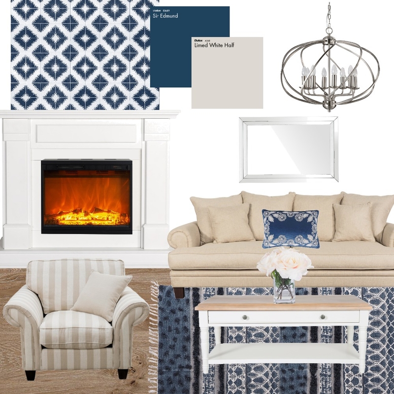 Hamptons Living Room Mood Board by Sqwelshy on Style Sourcebook