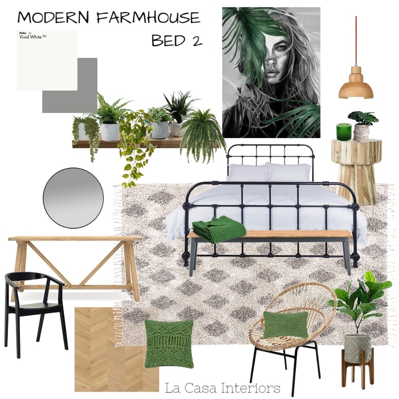 Farmhouse Bed 2 Mood Board by Casa & Co Interiors on Style Sourcebook