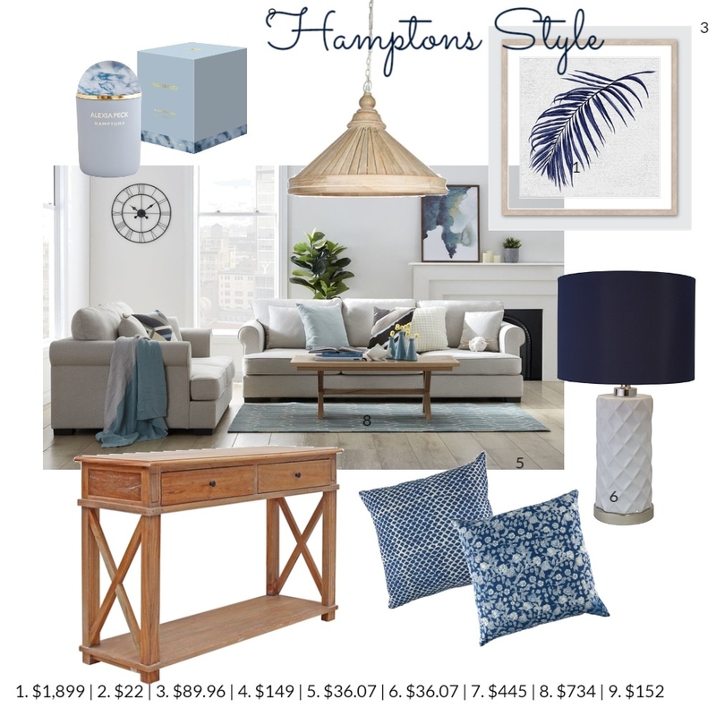 Hamptons Style Mood Board by Pauline_O on Style Sourcebook