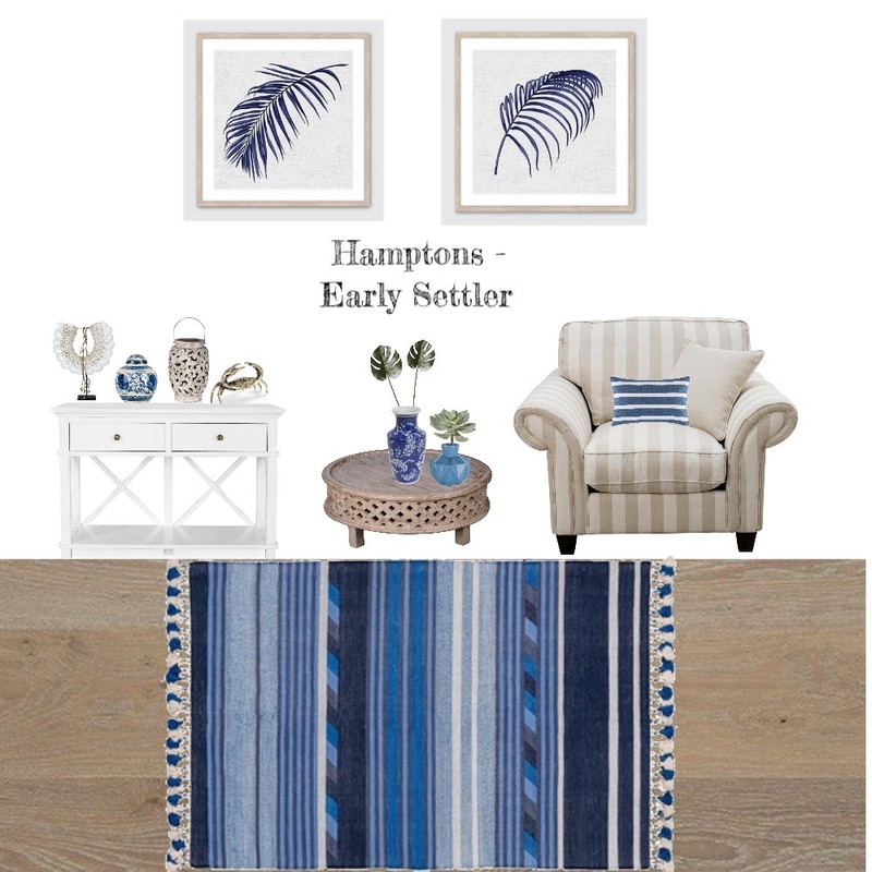 Hamptons Early Settler Mood Board by MelissaBlack on Style Sourcebook