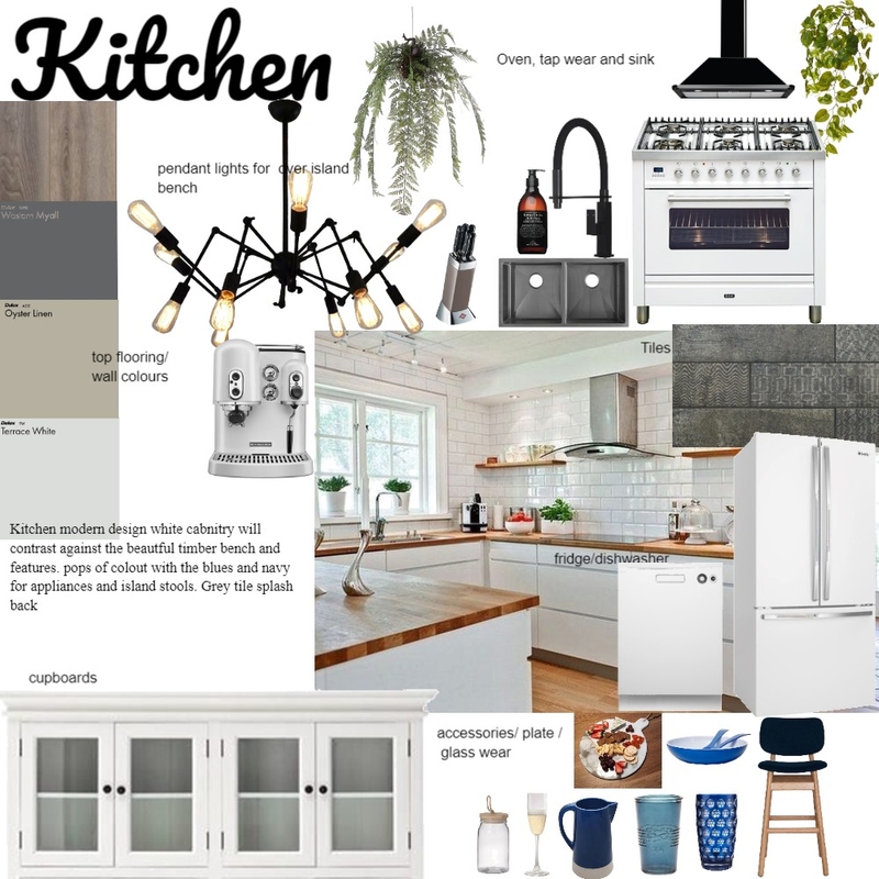 kitchen Mood Board by undefined on Style Sourcebook