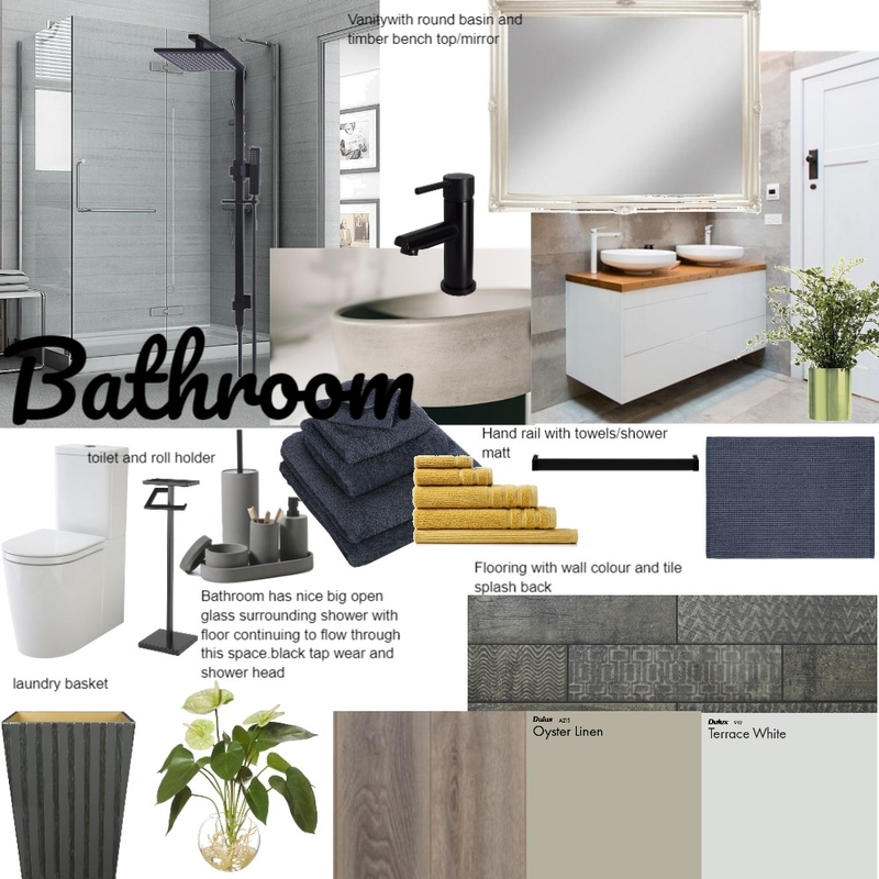 bathroom Mood Board by jenniferblake on Style Sourcebook