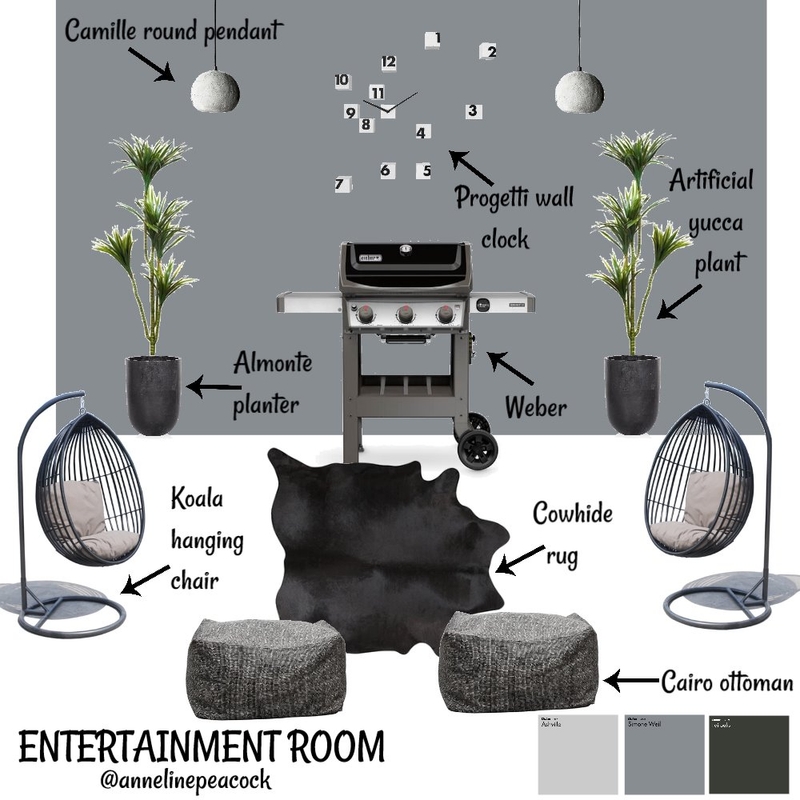 Entertainment room A9 Mood Board by Anneline on Style Sourcebook