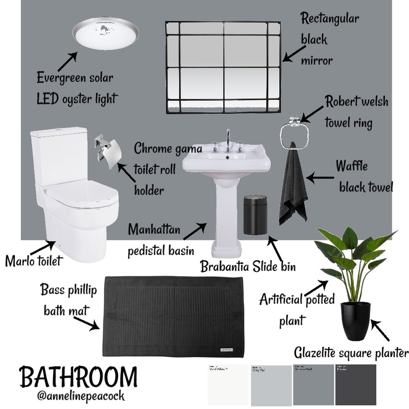 Bathroom A9 Mood Board by Anneline on Style Sourcebook