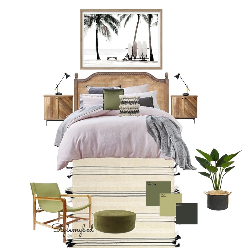 Palms in paradise Mood Board by stylemybed on Style Sourcebook