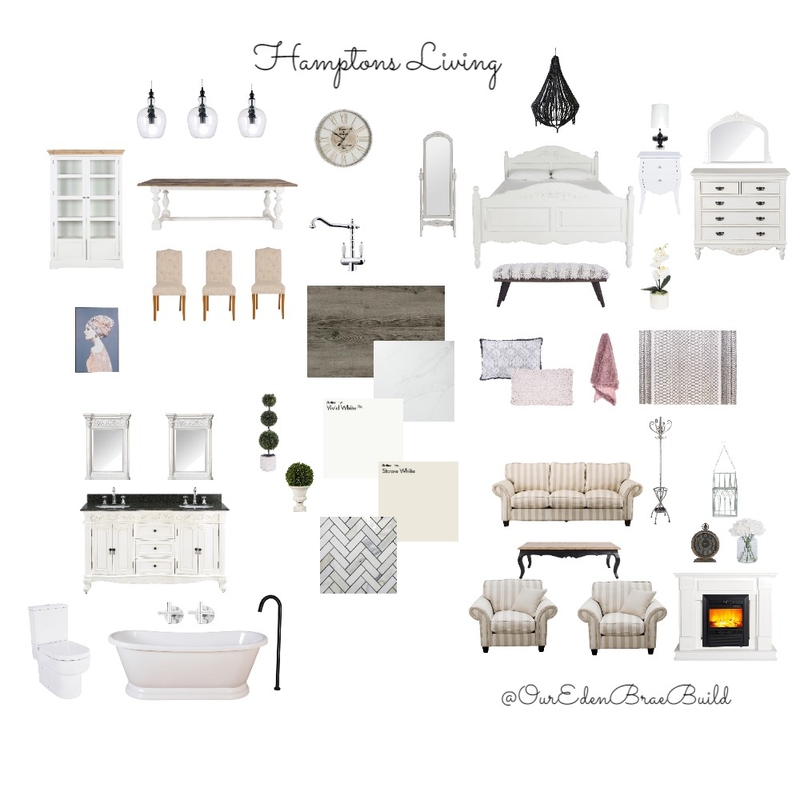 hamptons Mood Board by OuredenbRaebuild on Style Sourcebook