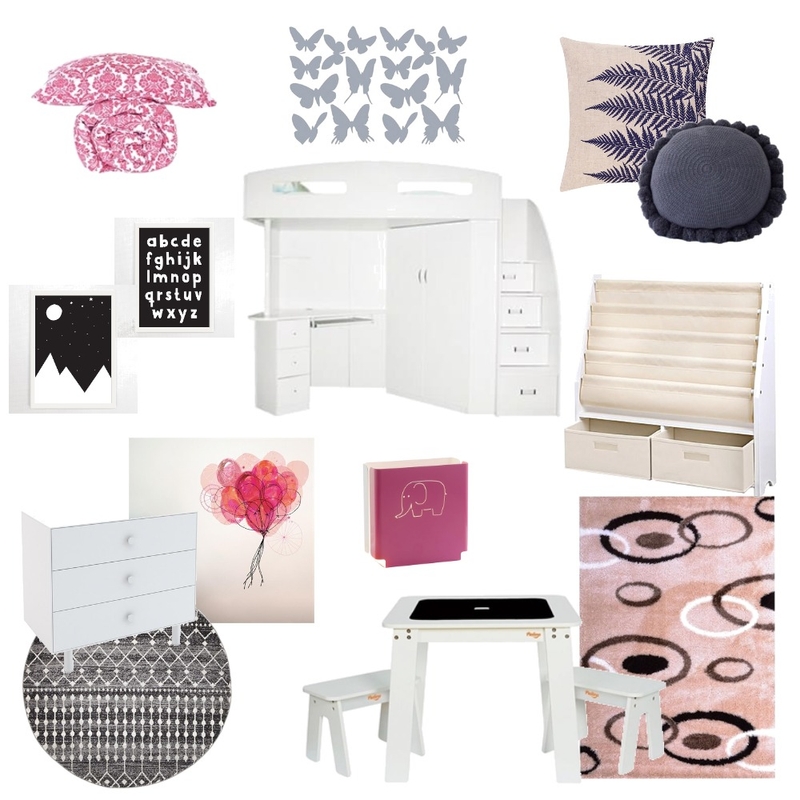 Young Girls Bedroom Mood Board by Shaelea31 on Style Sourcebook