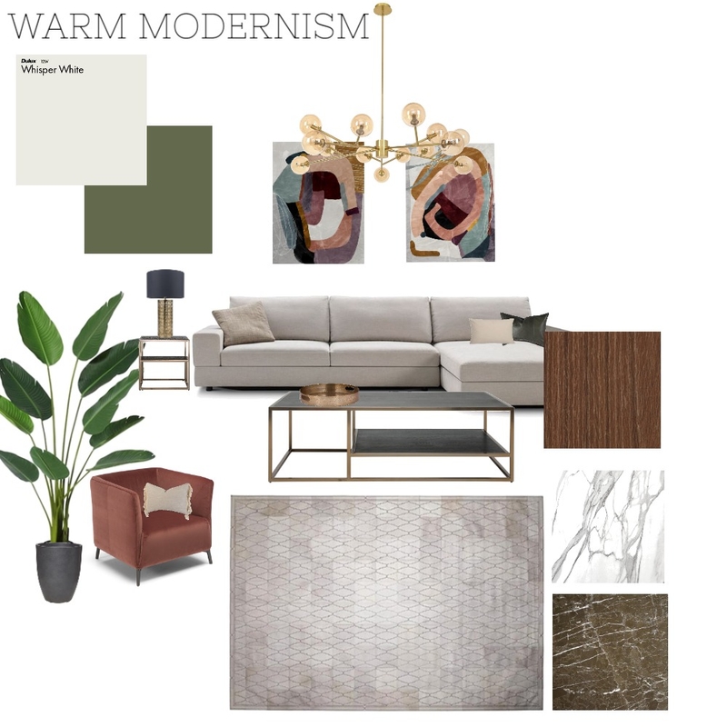 WARM MODERNISM Mood Board by martina11 on Style Sourcebook