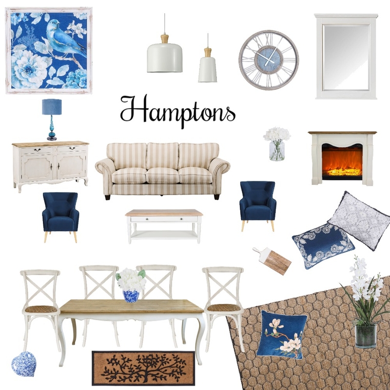 Hamptons Mood Board by Manadalil on Style Sourcebook