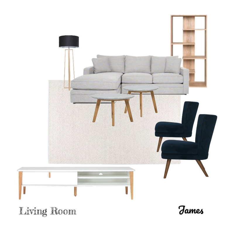 James Living Room Mood Board by Corey on Style Sourcebook