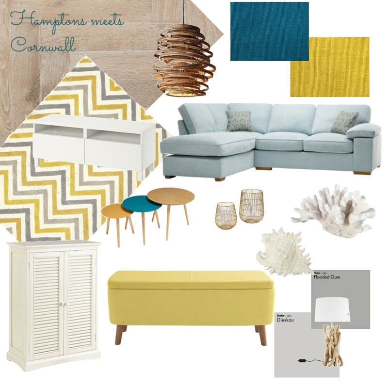 Beachy Living Room Mood Board by Monsé Interior Design on Style Sourcebook