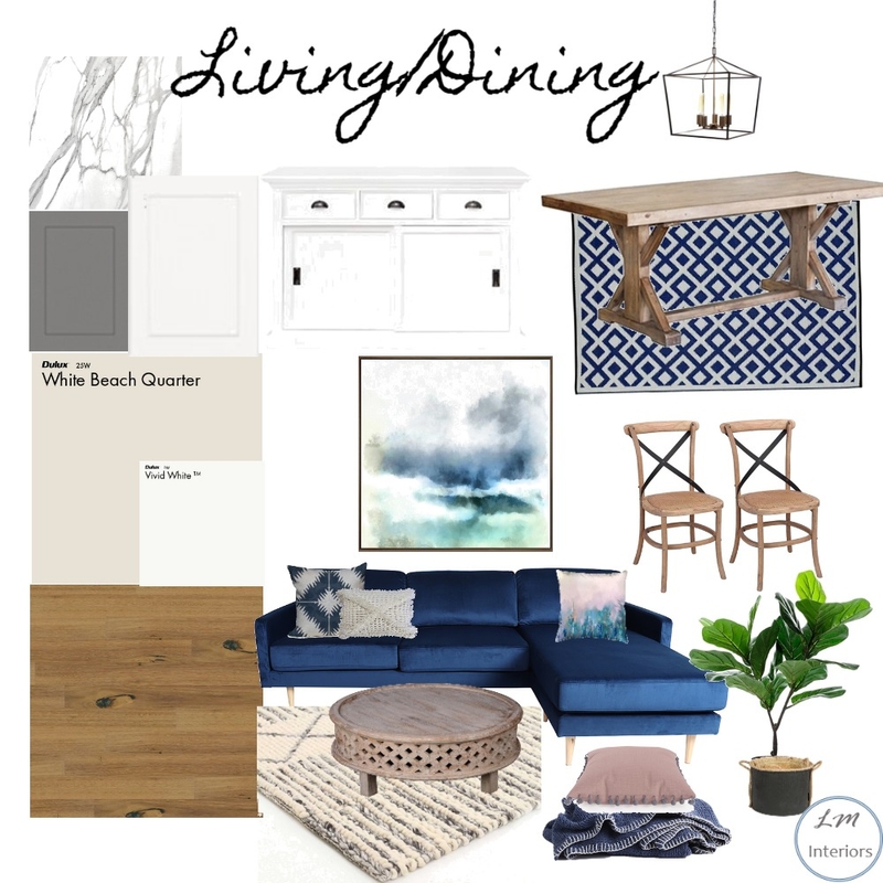 Open Plan Luxe Living Mood Board by LauraMcPhee on Style Sourcebook