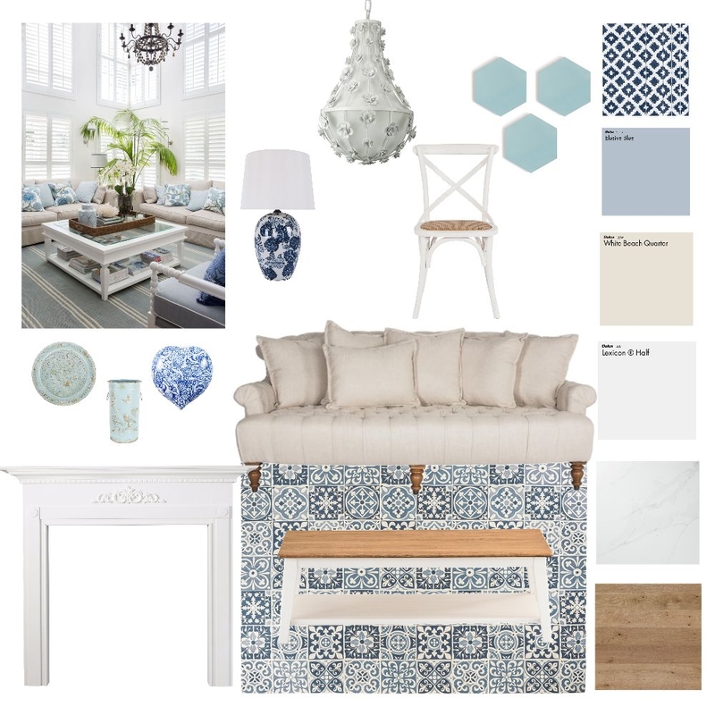 Hamptons Mood Board by bronteperry on Style Sourcebook