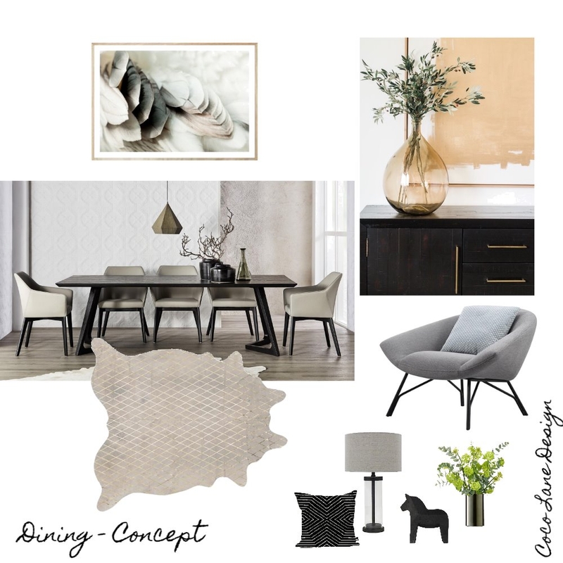 Dining Room Mood Board by Coco Lane on Style Sourcebook