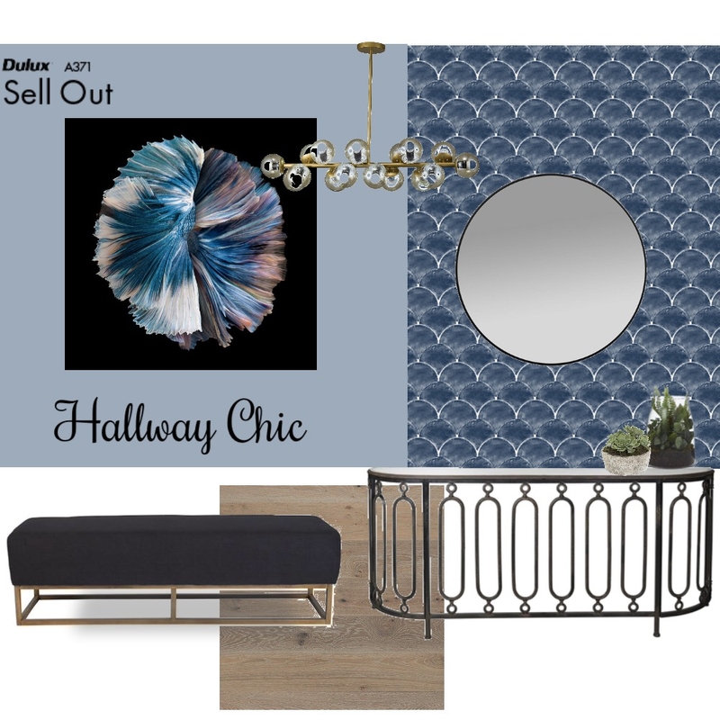 Hallway Chic Mood Board by Breezy Interiors on Style Sourcebook