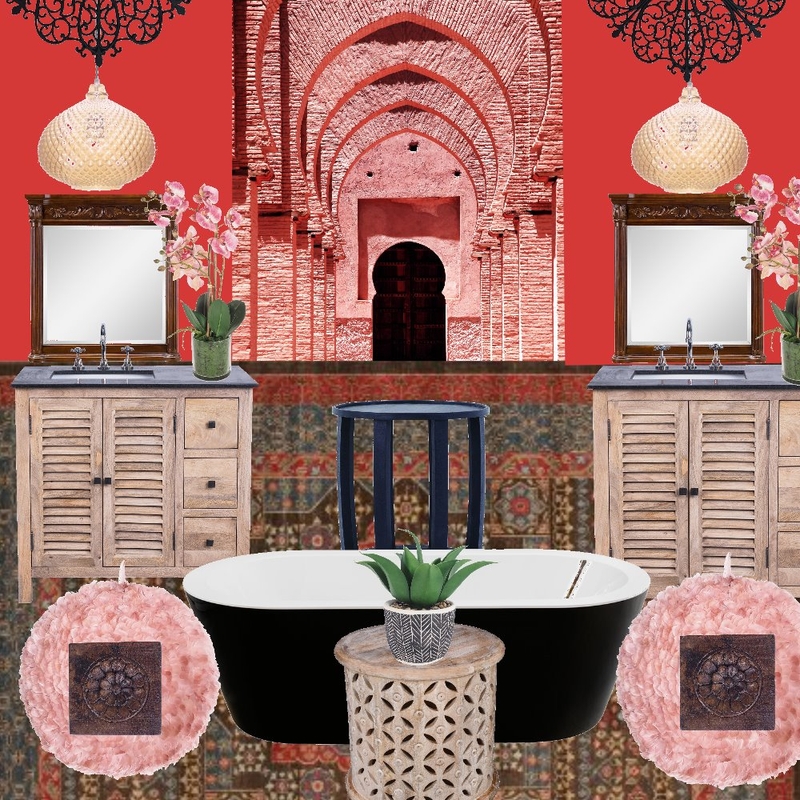 Bathroom Bliss with a Moroccan Twist Mood Board by Emjay on Style Sourcebook