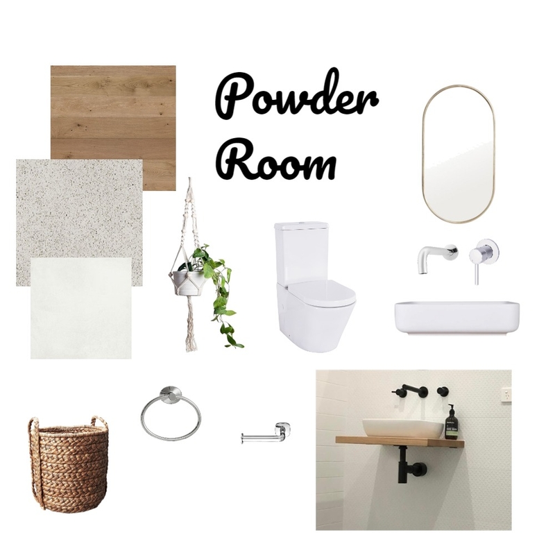 Powder Room Mood Board by Michellewo on Style Sourcebook