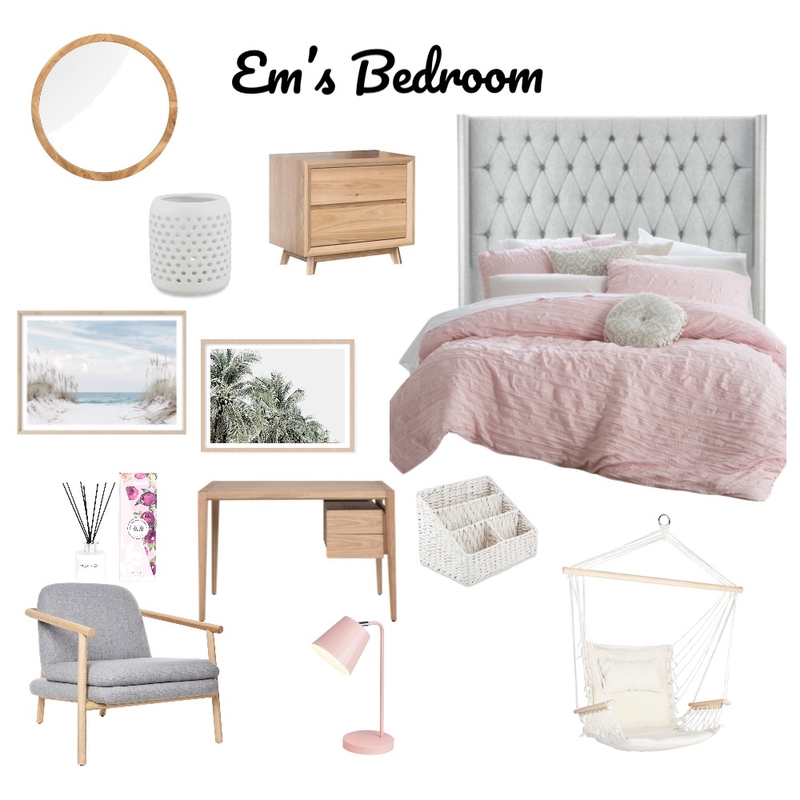 Em’s Bedroom Mood Board by Michellewo on Style Sourcebook