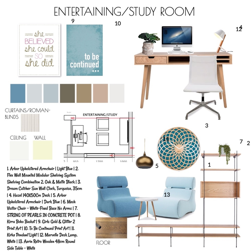 Entertaining/study Mood Board by Annamarie on Style Sourcebook