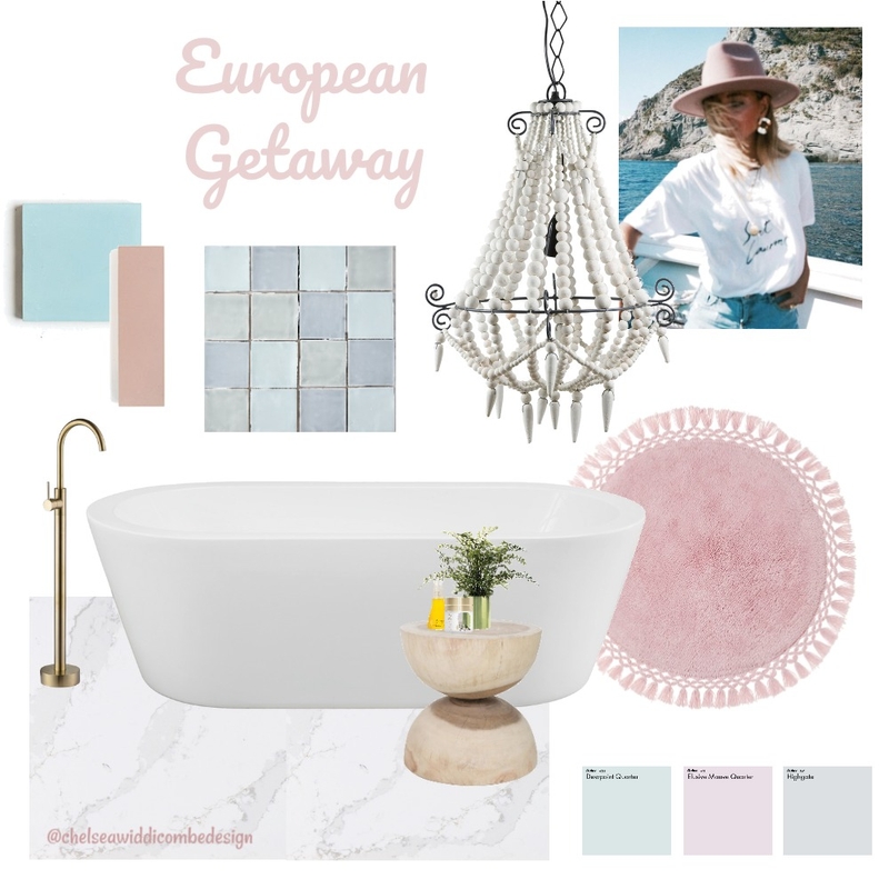 European Getaway Mood Board by Chelsea Widdicombe on Style Sourcebook