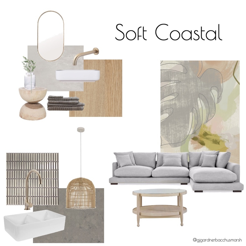 Soft Coastal Mood Board by caitlinhamston1992 on Style Sourcebook