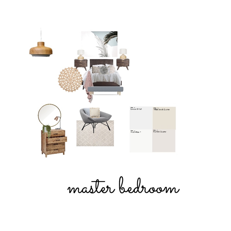 Vanessas master bedroom Mood Board by MelZuv on Style Sourcebook
