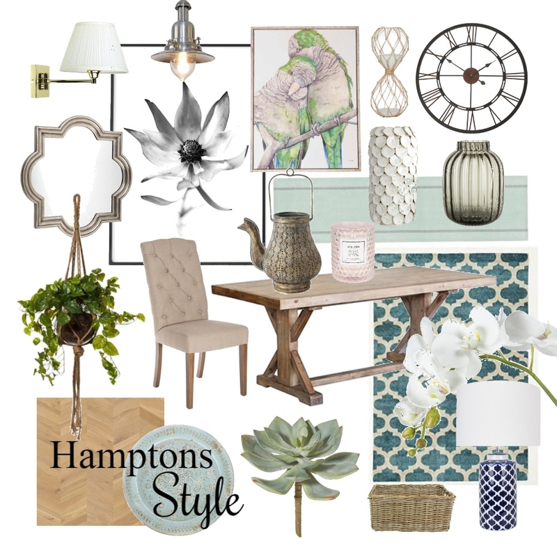 Hamptons Style Mood Board by idesequera on Style Sourcebook