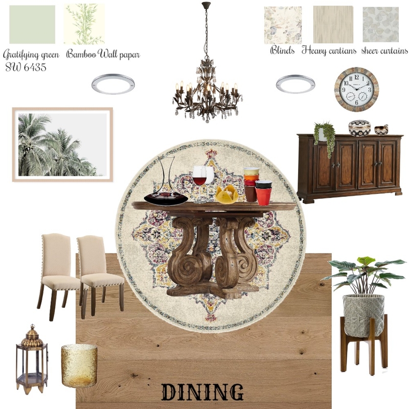 mood board for Dining Mood Board by uladha on Style Sourcebook