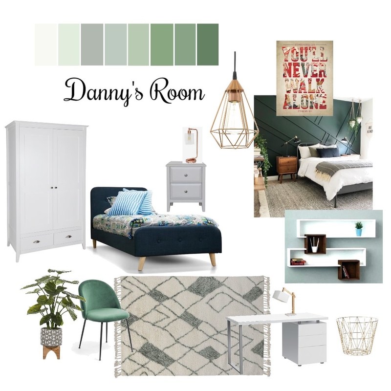 Danny's Room Mood Board by NAghayan on Style Sourcebook