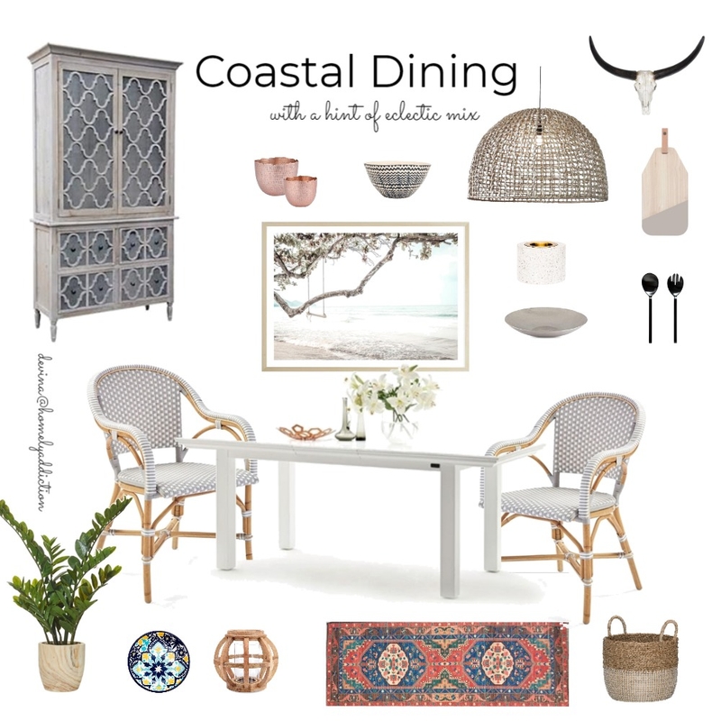 Dining coastal Mood Board by HomelyAddiction on Style Sourcebook