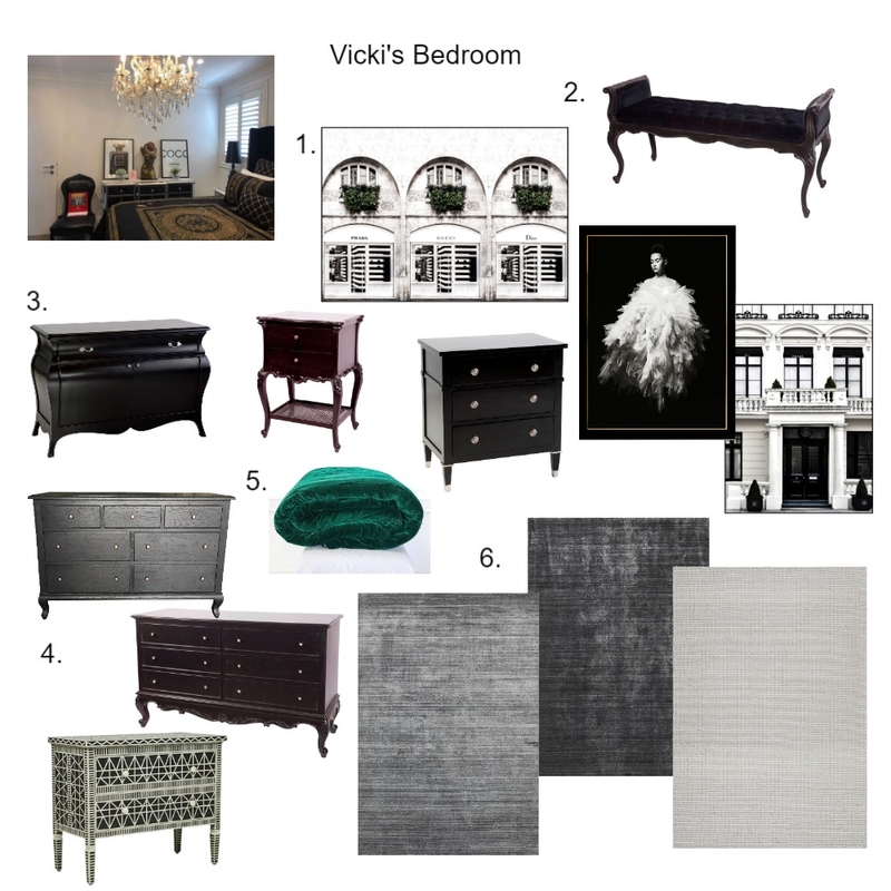 Vicki Bedroom Mood Board by bowerbirdonargyle on Style Sourcebook