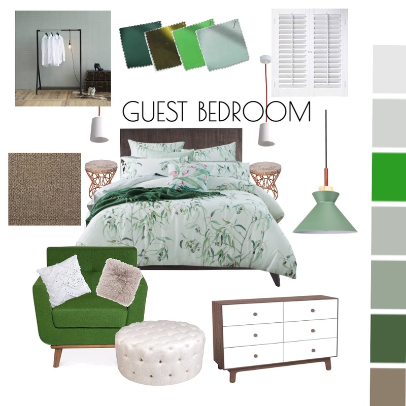 GUEST BEDROOM MOODBOARD Mood Board by Annamarie on Style Sourcebook