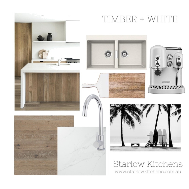 Timber &amp; White Mood Board by Eliza Nugent on Style Sourcebook