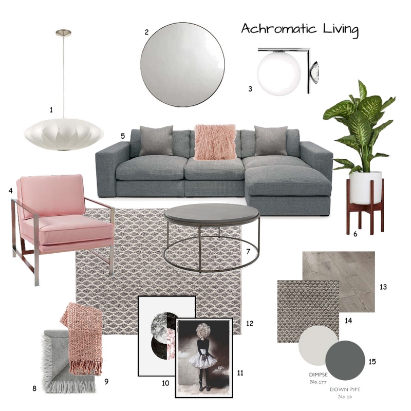 module 9 living room Mood Board by justineEbrooks on Style Sourcebook