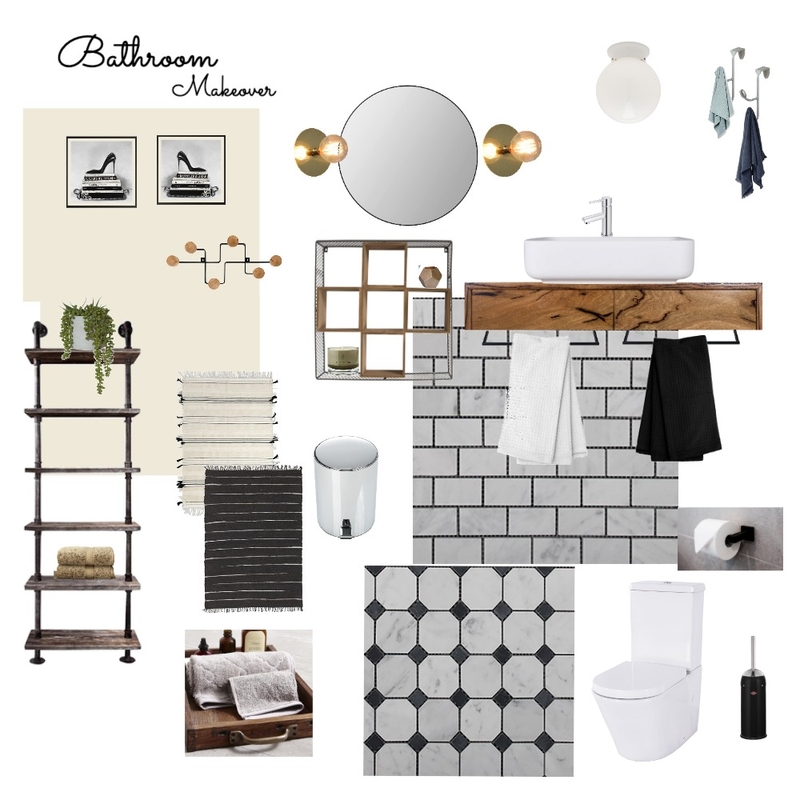 Bathroom Makeover Mood Board by poon on Style Sourcebook
