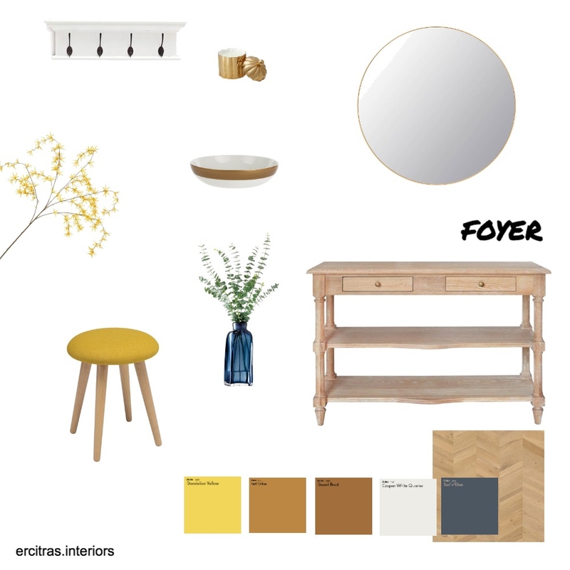the smith's foyer Mood Board by KUTATA Interior Styling on Style Sourcebook