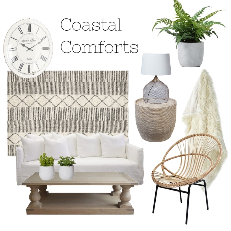 Coastal Comfort Mood Board by Kalee Elizabeth on Style Sourcebook