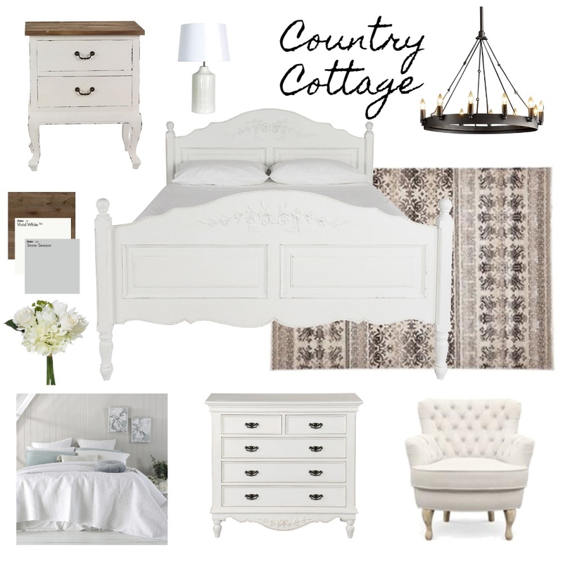 Country Cottage Mood Board by Kalee Elizabeth on Style Sourcebook