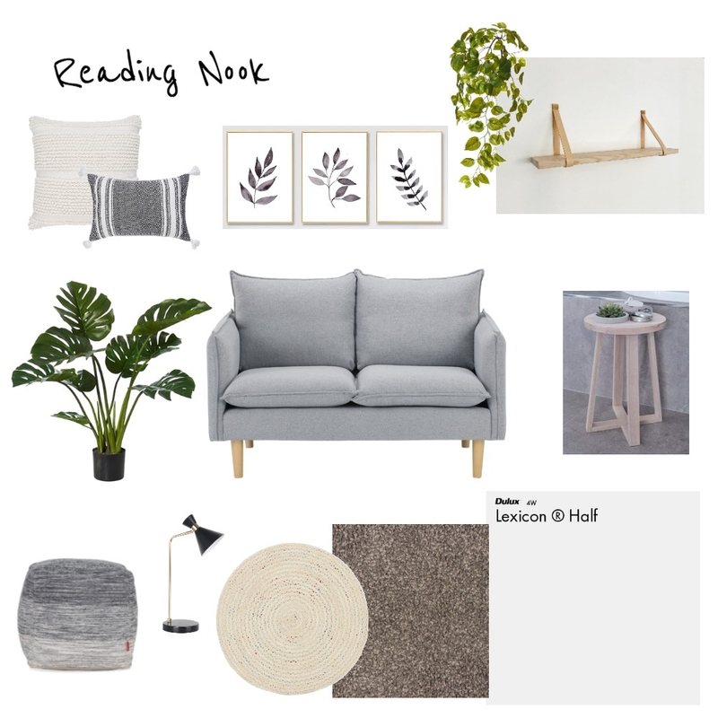 Reading Nook - Upstairs Mood Board by Cedar &amp; Snø Interiors on Style Sourcebook
