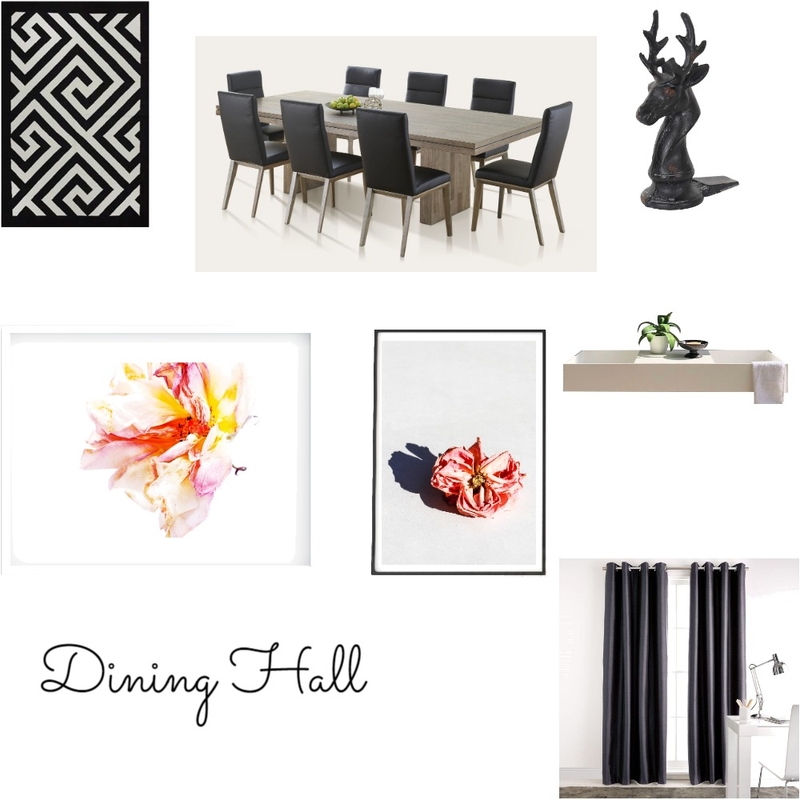 Dining Hall_Scandinavian Mood Board by shilpashree_13 on Style Sourcebook