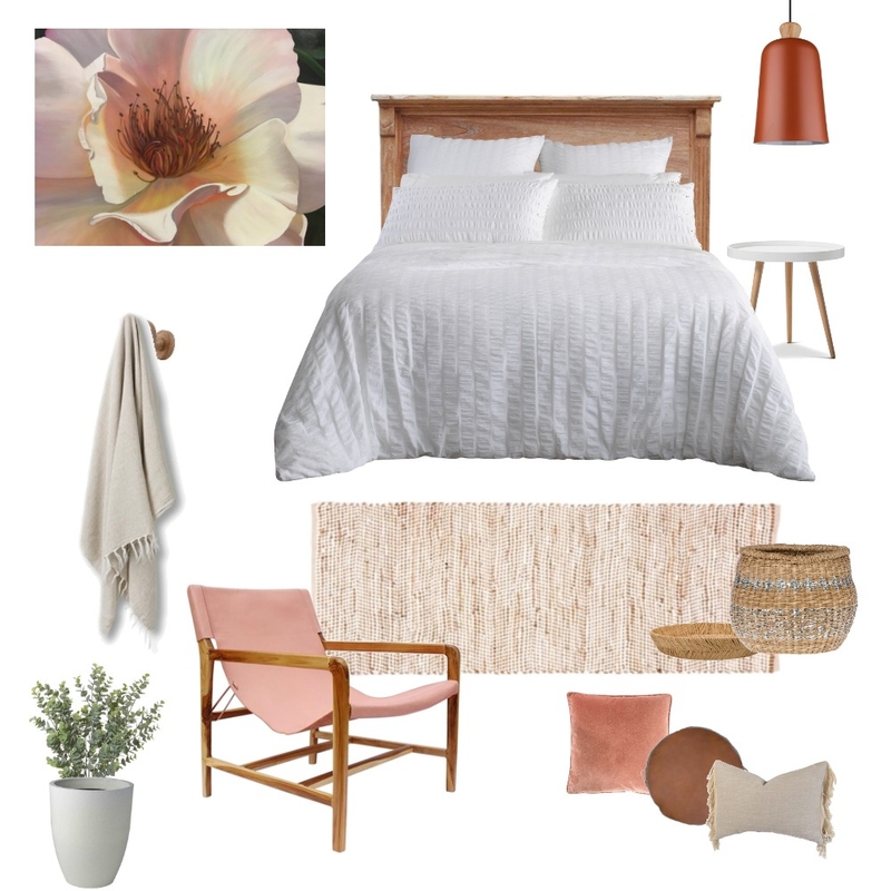 artlovers coastal bedroom Mood Board by Simplestyling on Style Sourcebook