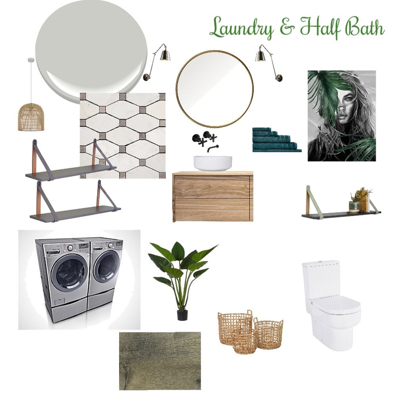 half bath Mood Board by jennis on Style Sourcebook