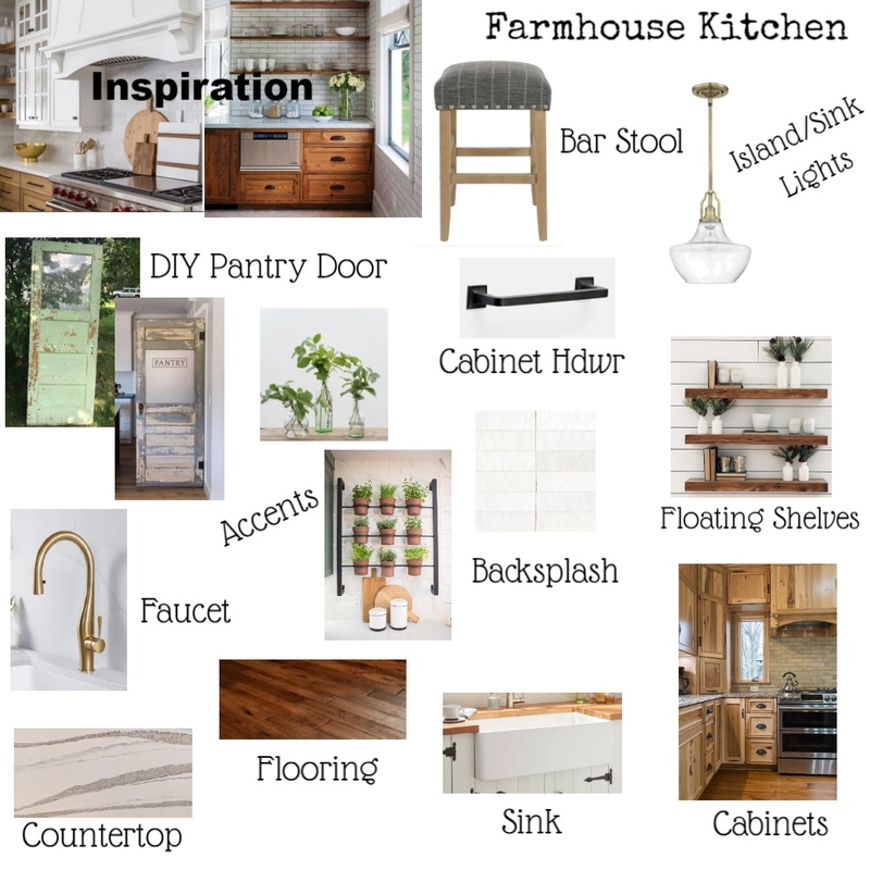 Farmhouse Kitchen Mood Board by ctoldo12 on Style Sourcebook