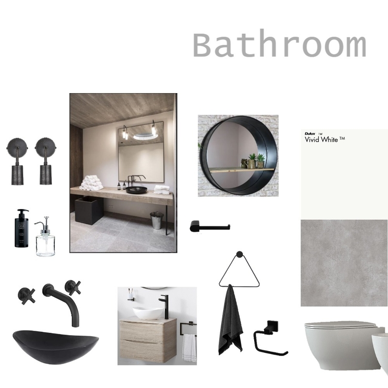 Bathroom Mood Board by Kez on Style Sourcebook